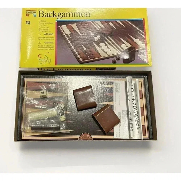 Vintage Backgammon Set‎ 1992 - Picture 1 of 5